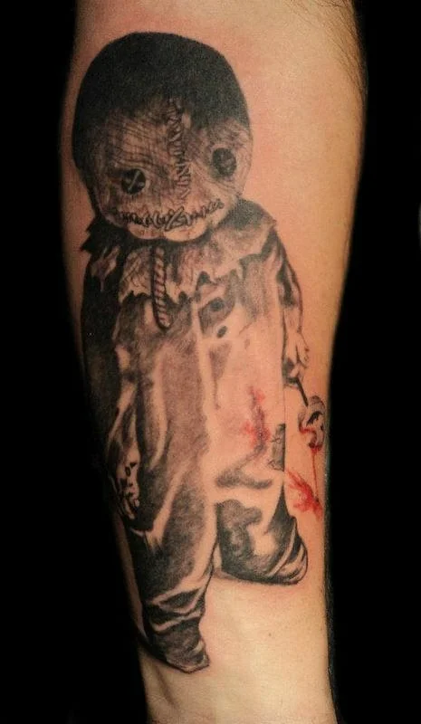 Tattoo style Horror - creepy, talented.