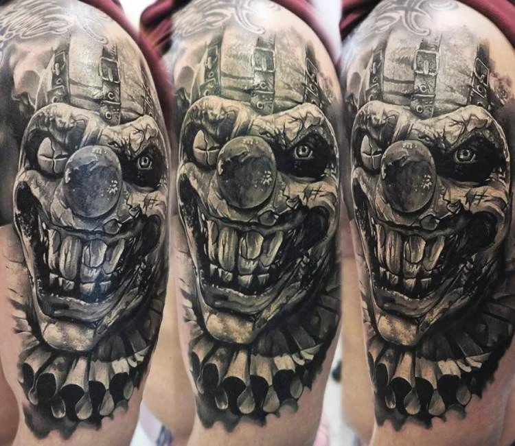 Tattoo style Horror - creepy, talented.