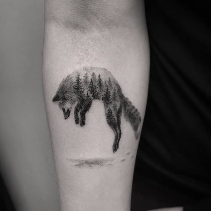 22 cool fox tattoo designs and ideas