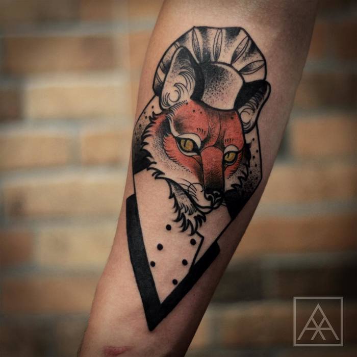 22 cool fox tattoo designs and ideas