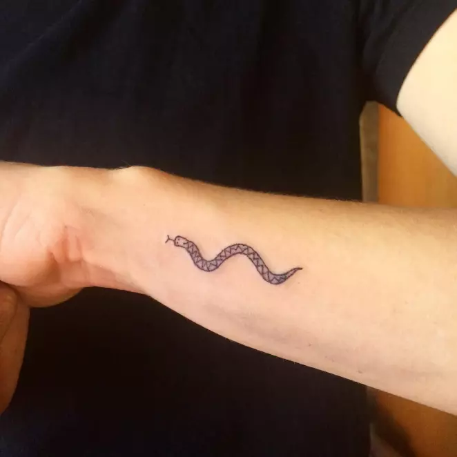 25 beautiful tattoo ideas and designs with little snakes