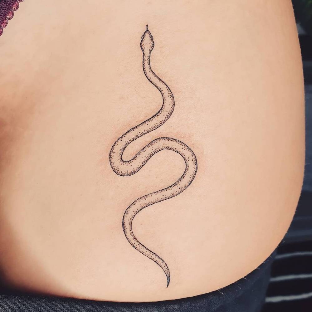 25 beautiful tattoo ideas and designs with little snakes