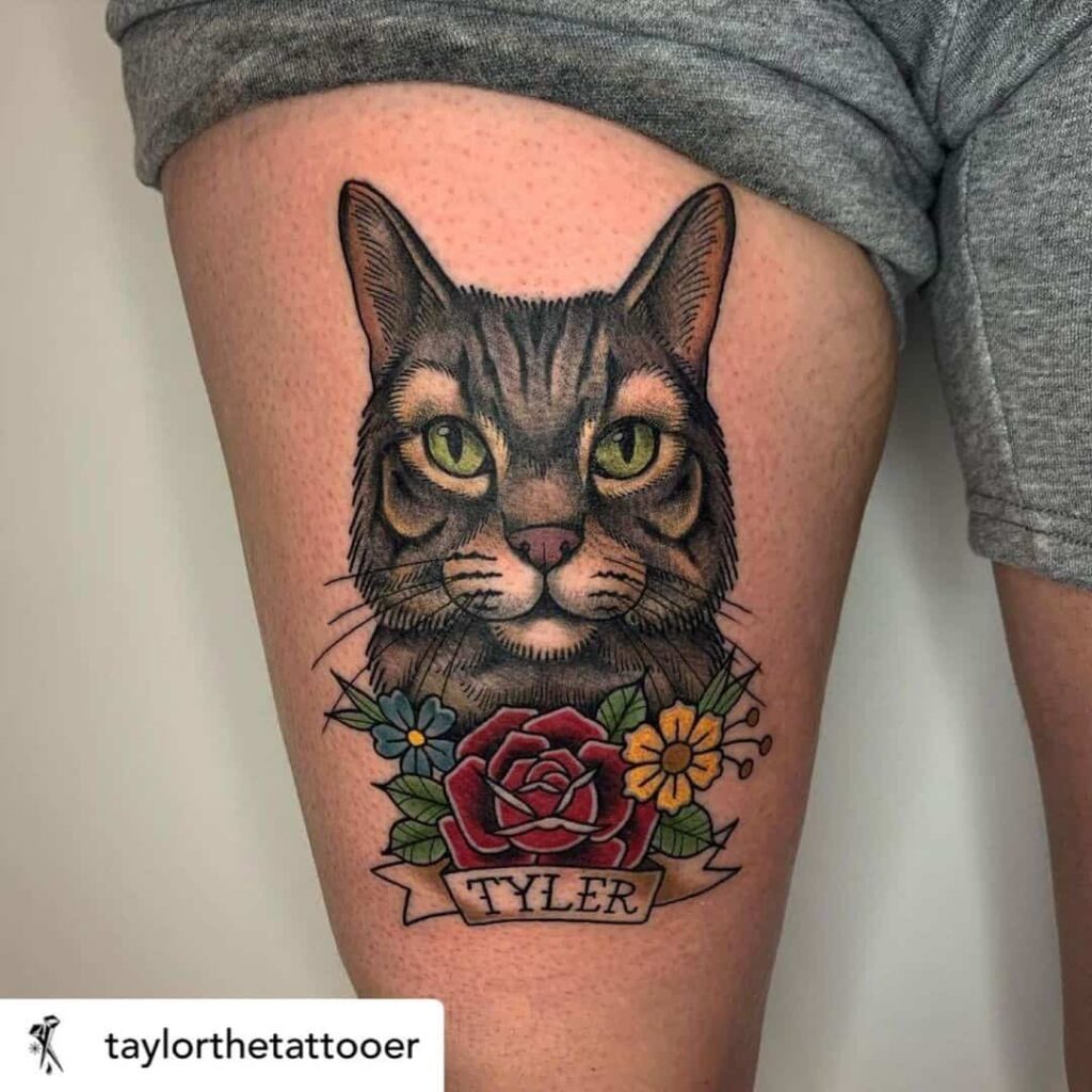 Big cat tattoo ideas