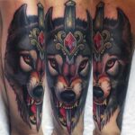 Original wolf tattoos