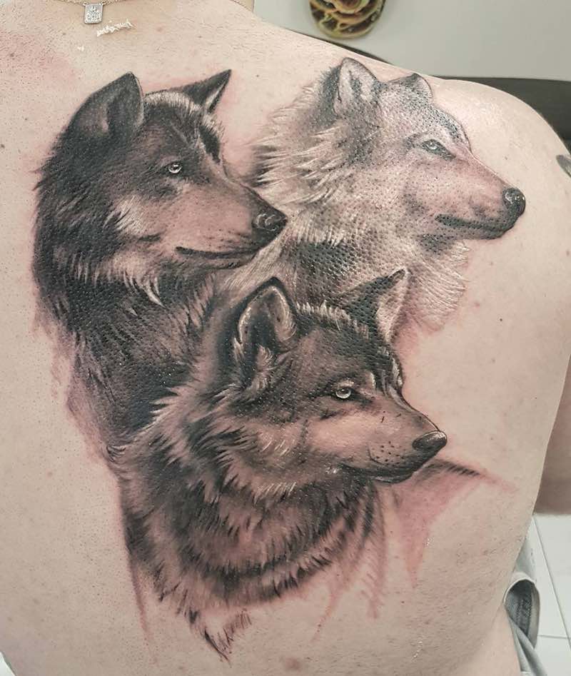 Original wolf tattoos