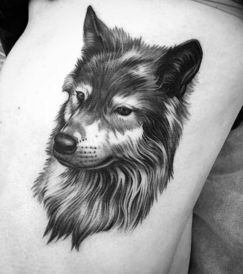 Original wolf tattoos