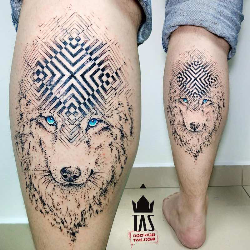 Original wolf tattoos