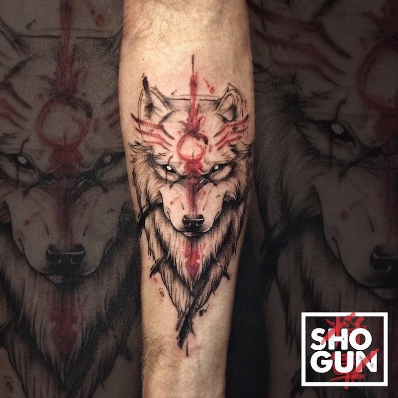 Original wolf tattoos