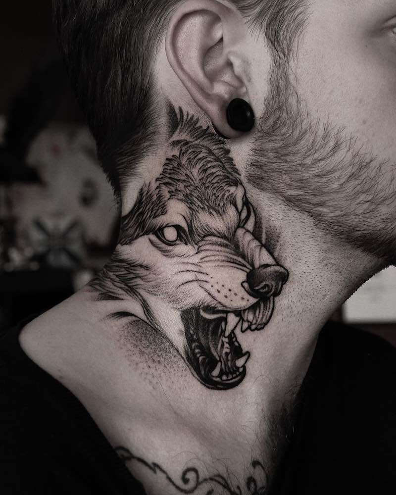 Original wolf tattoos