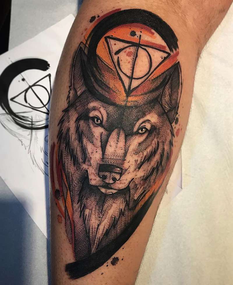 Original wolf tattoos