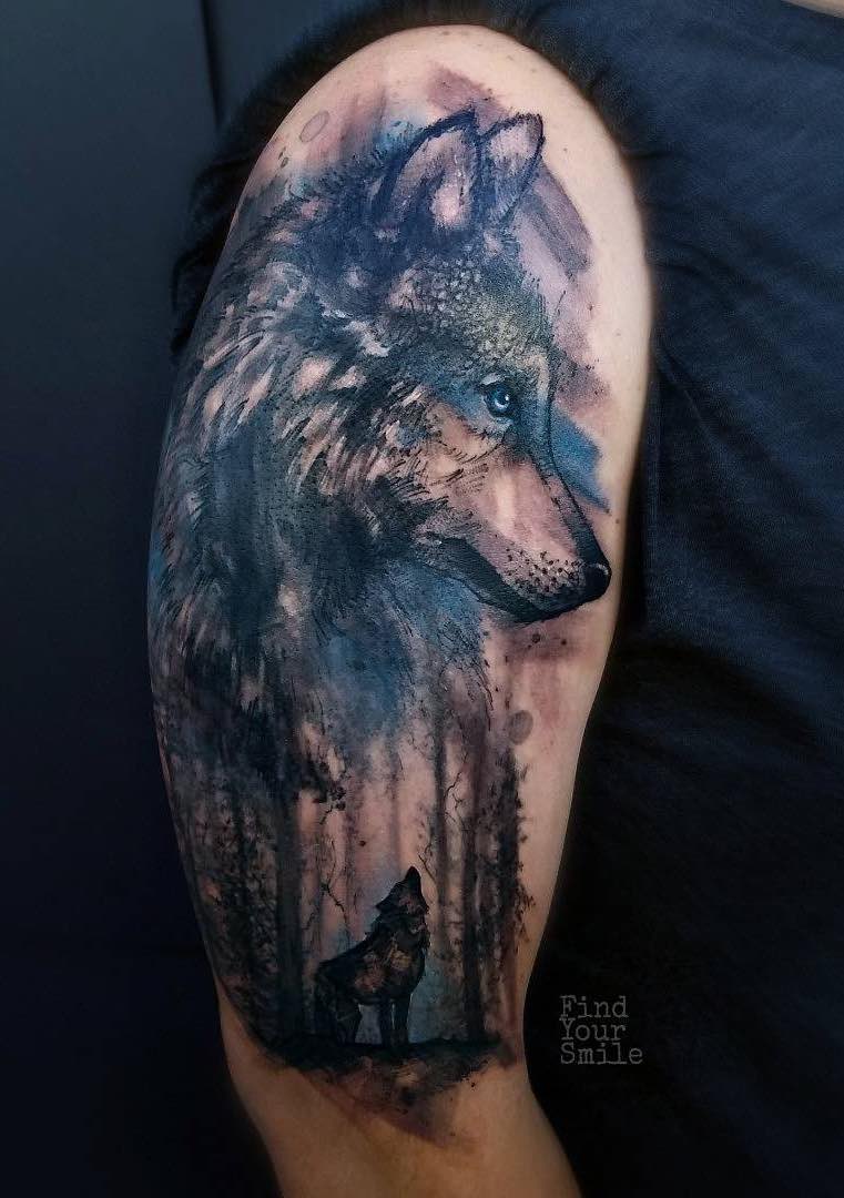 Original wolf tattoos Original wolf tattoos