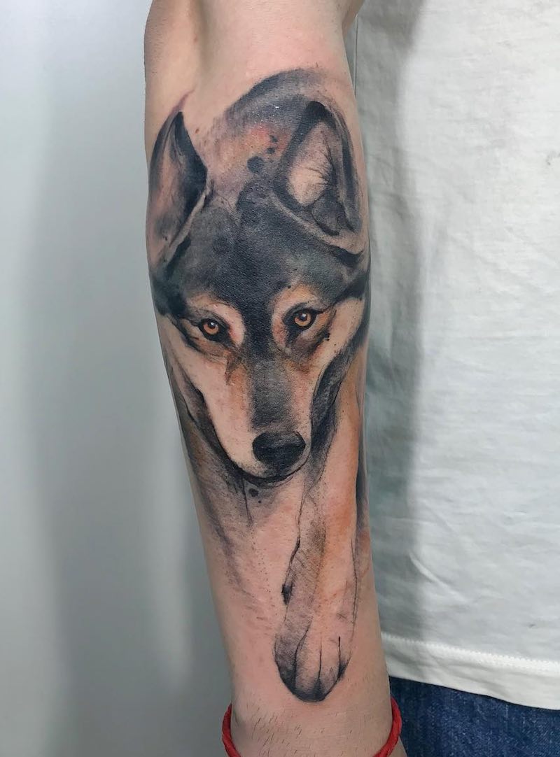 Original wolf tattoos