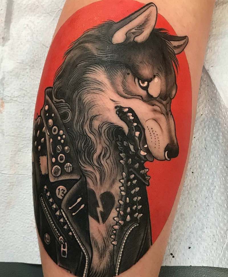 Original wolf tattoos