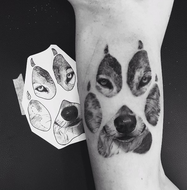 Original wolf tattoos