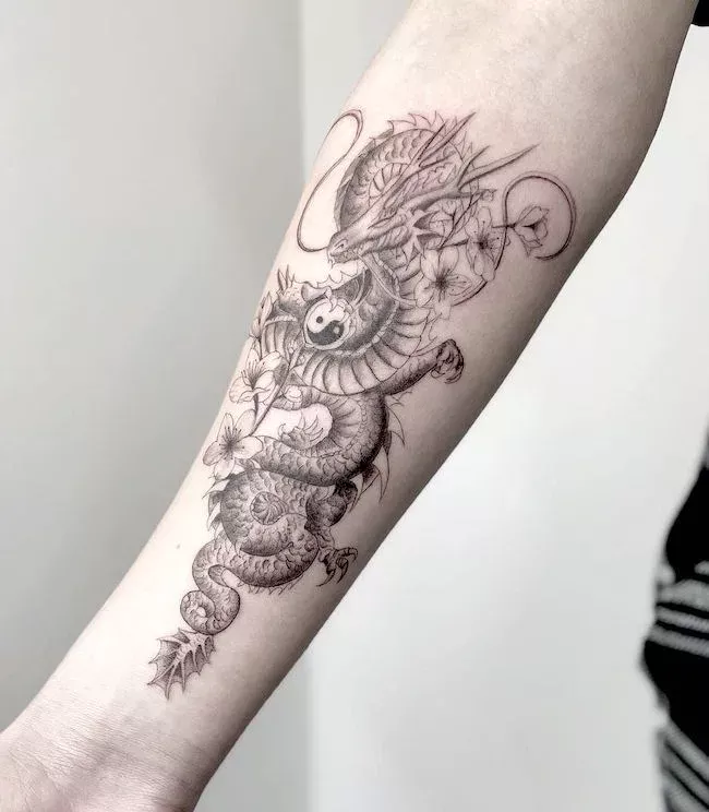 15 awesome cool dragon tattoos