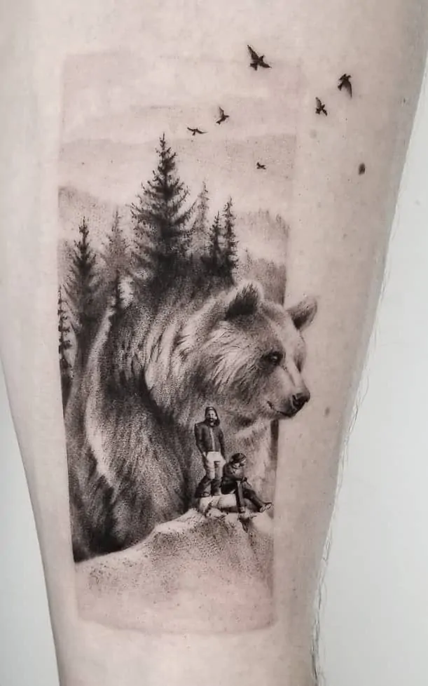 BEAR TATTOOS : MEANINGS, TATTOO DESIGNS AND IDEAS