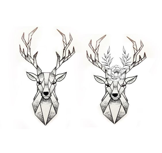 15 little deer tattoos