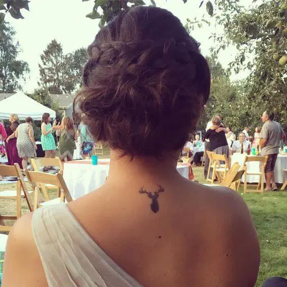 15 little deer tattoos