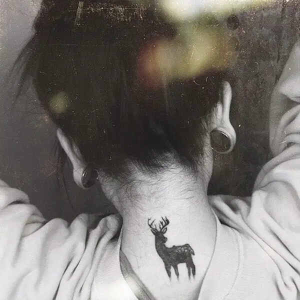 15 little deer tattoos