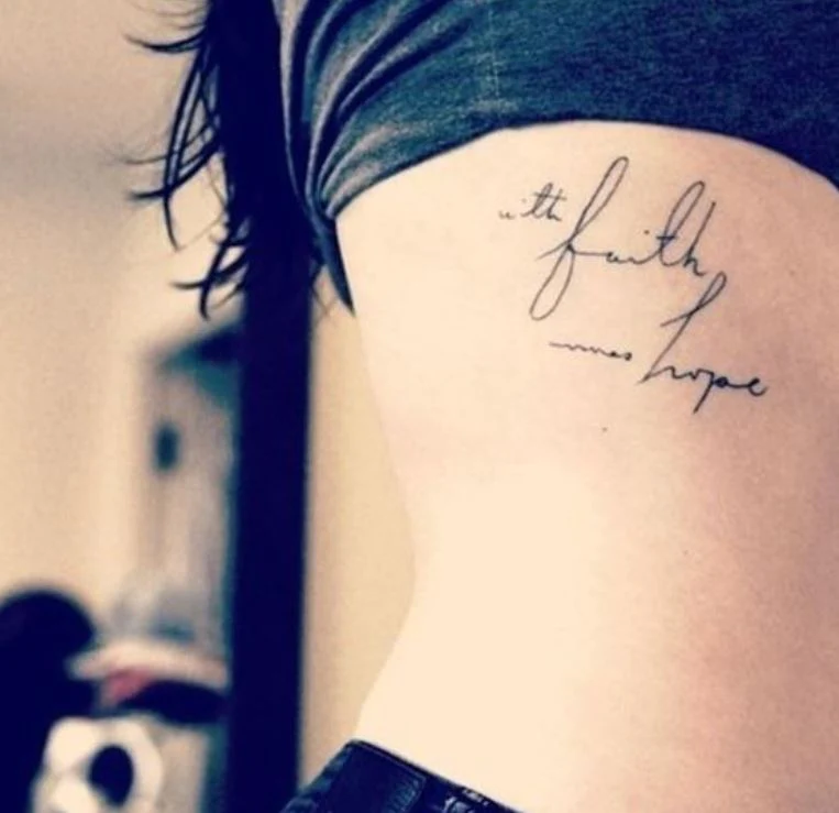 20 beautiful tattoos with quotes with meaning