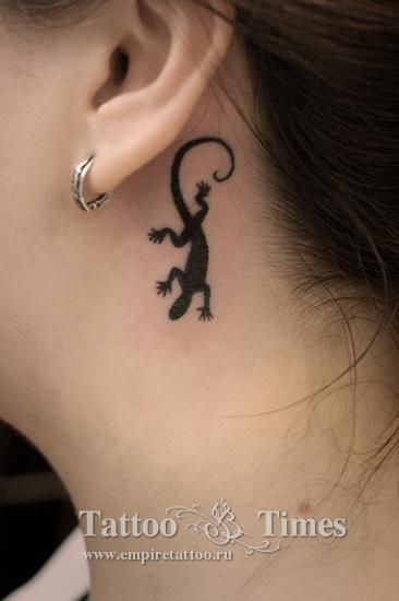 20 little lizard tattoos for men and women