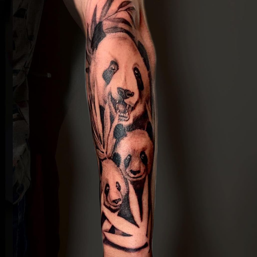 22 panda tattoo designs