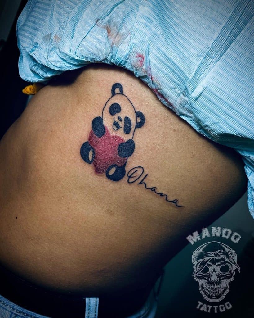 25 AMAZING COLORFUL PANDA TATTOO DESIGN IDEAS