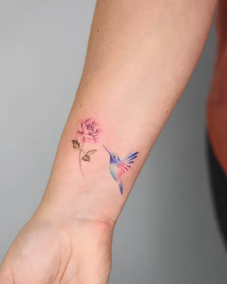 30 hummingbird tattoos with meaning