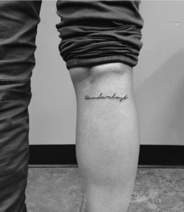 30 ONE-WORD TATTOOS TO DRAW ON YOUR BODY