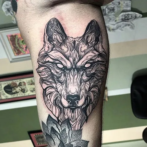 Animal tattoos on the arm