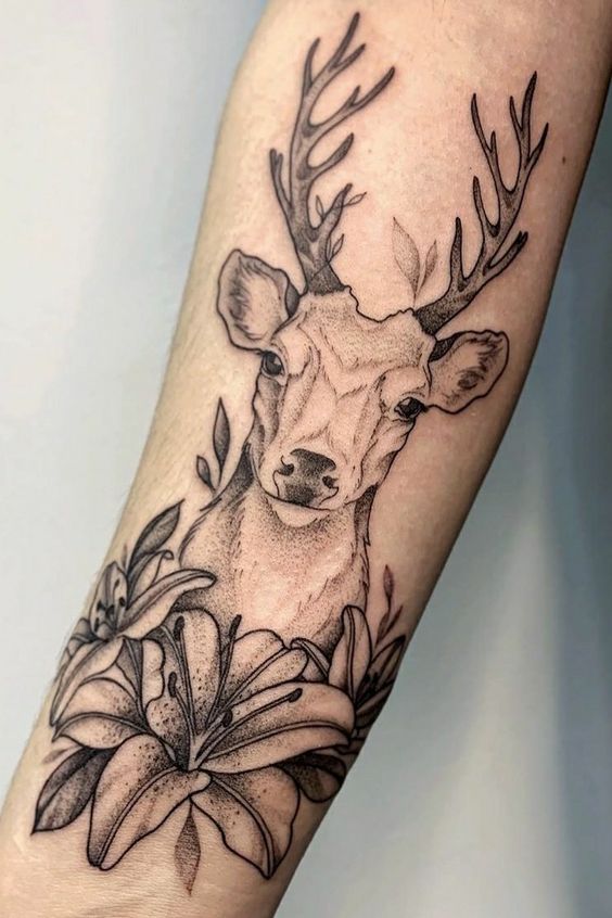 The 20 best deer tattoo designs