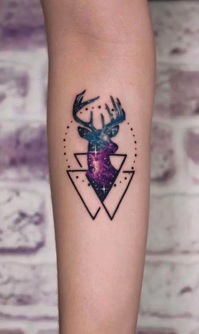 15 little deer tattoos