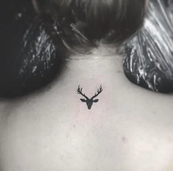 15 little deer tattoos