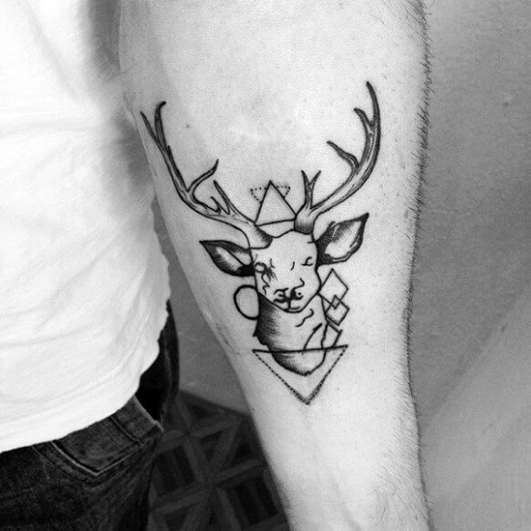 15 little deer tattoos