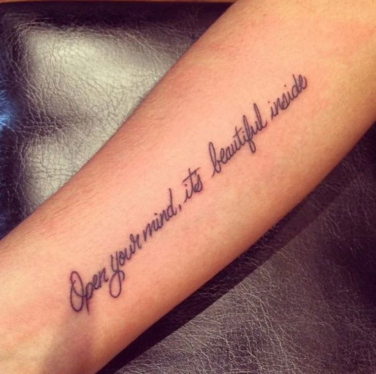 20 beautiful tattoos with quotes with meaning