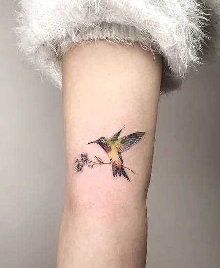 30 hummingbird tattoos with meaning