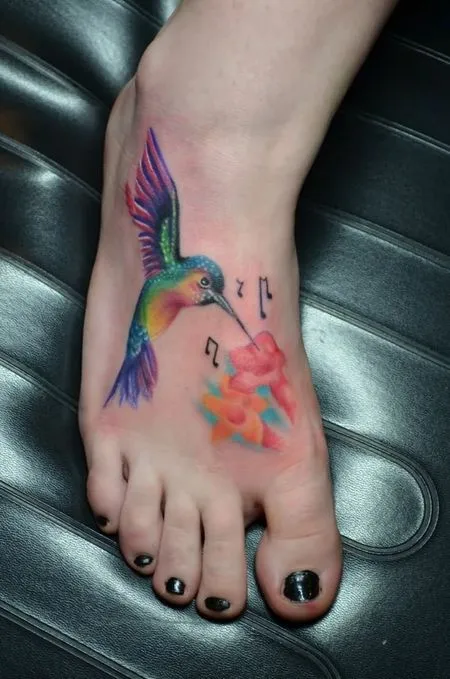 30 hummingbird tattoos with meaning