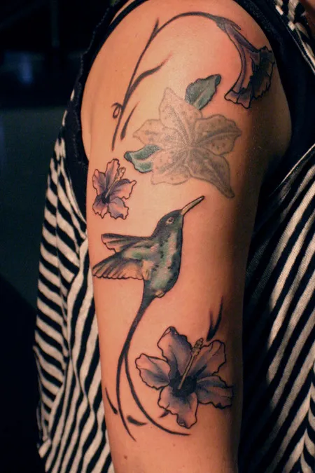 30 hummingbird tattoos with meaning