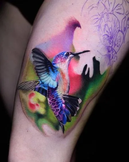 30 hummingbird tattoos with meaning