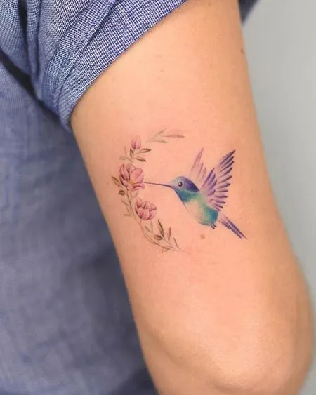 30 hummingbird tattoos with meaning