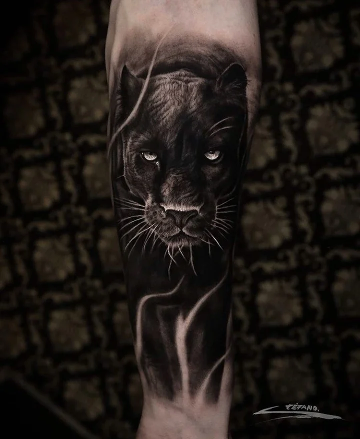 THE 10 BEST BLACK PANTHER TATTOO IDEAS YOU SHOULD SEE