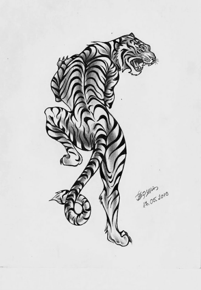 The 10+ best tiger tattoos that will inspire you