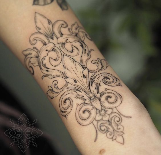 15 trending baroque tattoo designs