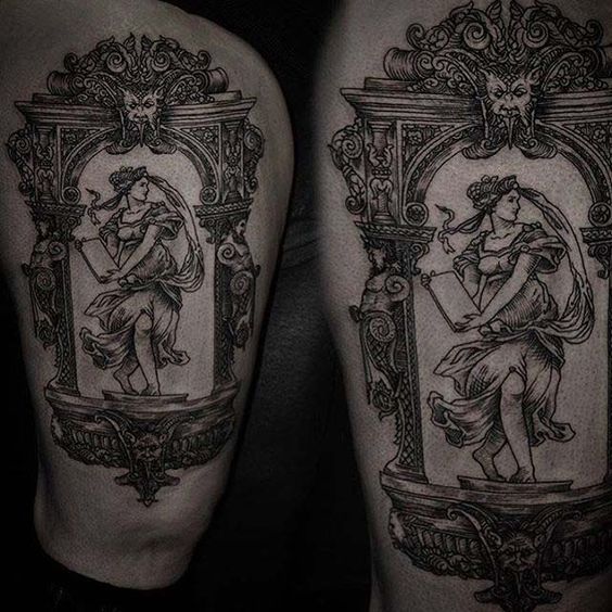 15 trending baroque tattoo designs