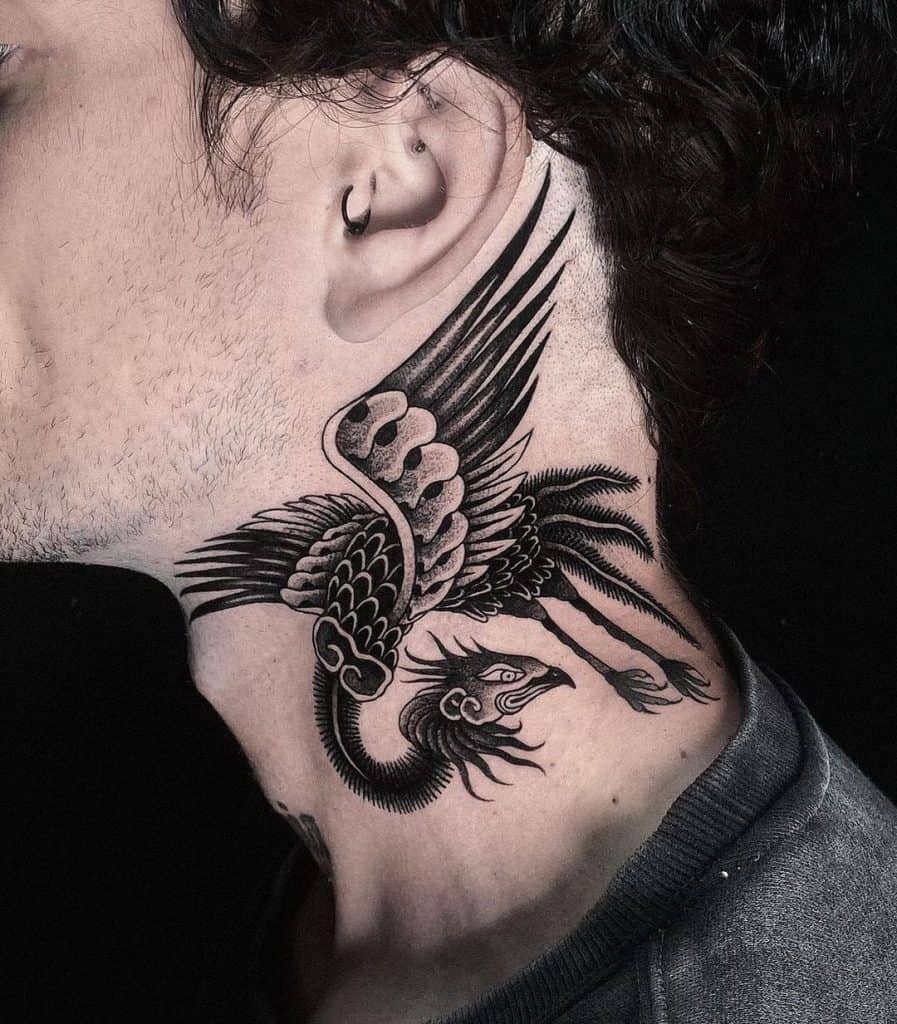 16 cool neck tattoos for men