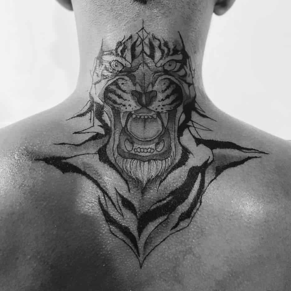 16 cool neck tattoos for men