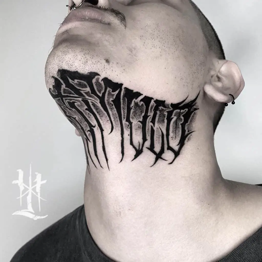 16 cool neck tattoos for men - ❤️ Онлайн блог о тату IdeasTattoo