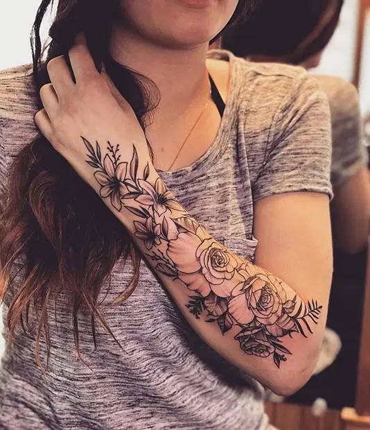 26 great flower tattoo designs and ideas