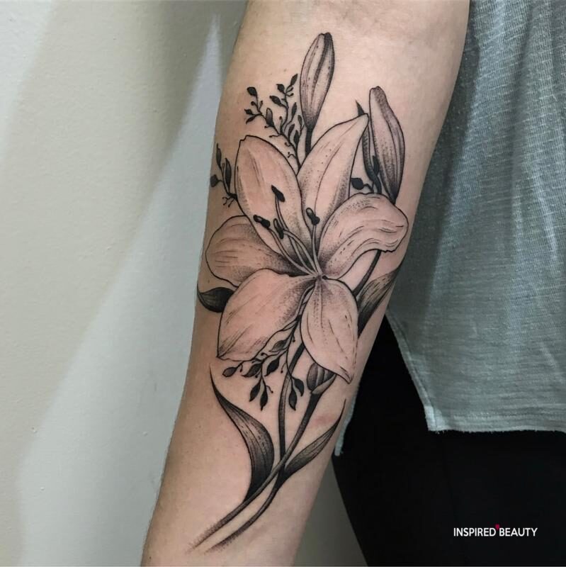 26 Great Flower Tattoo Designs And Ideas IdeasTattoo   26 Great Flower Tattoo Designs And Ideas 14 