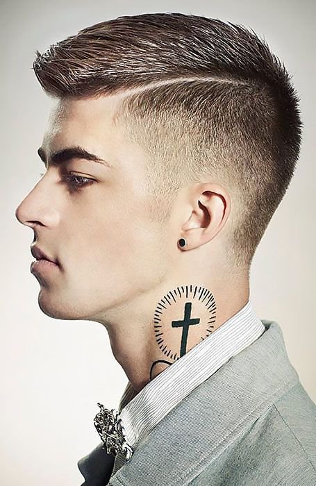 30 ideas for the coolest neck tattoos for men